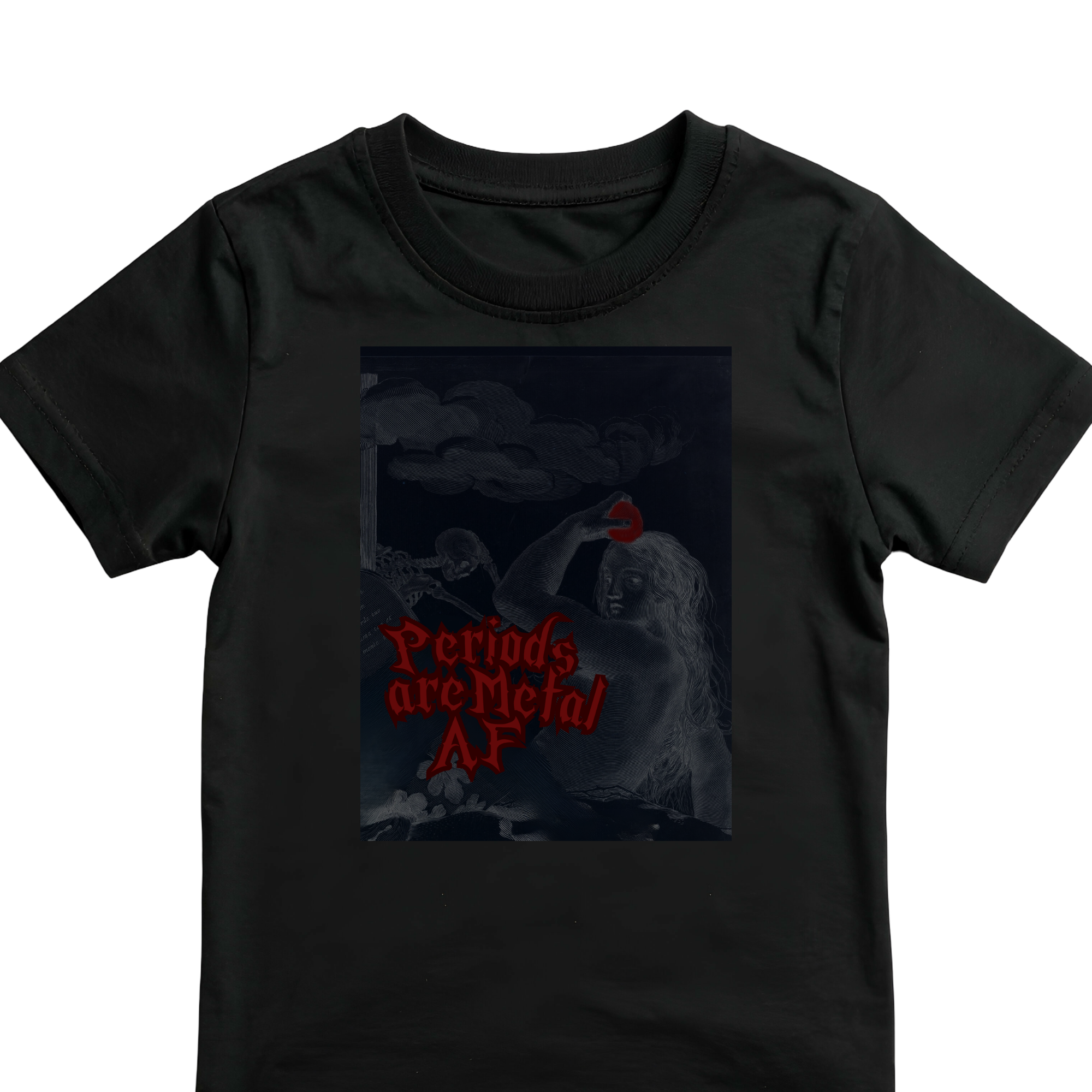 Periods are Metal AF Eve - T-shirt