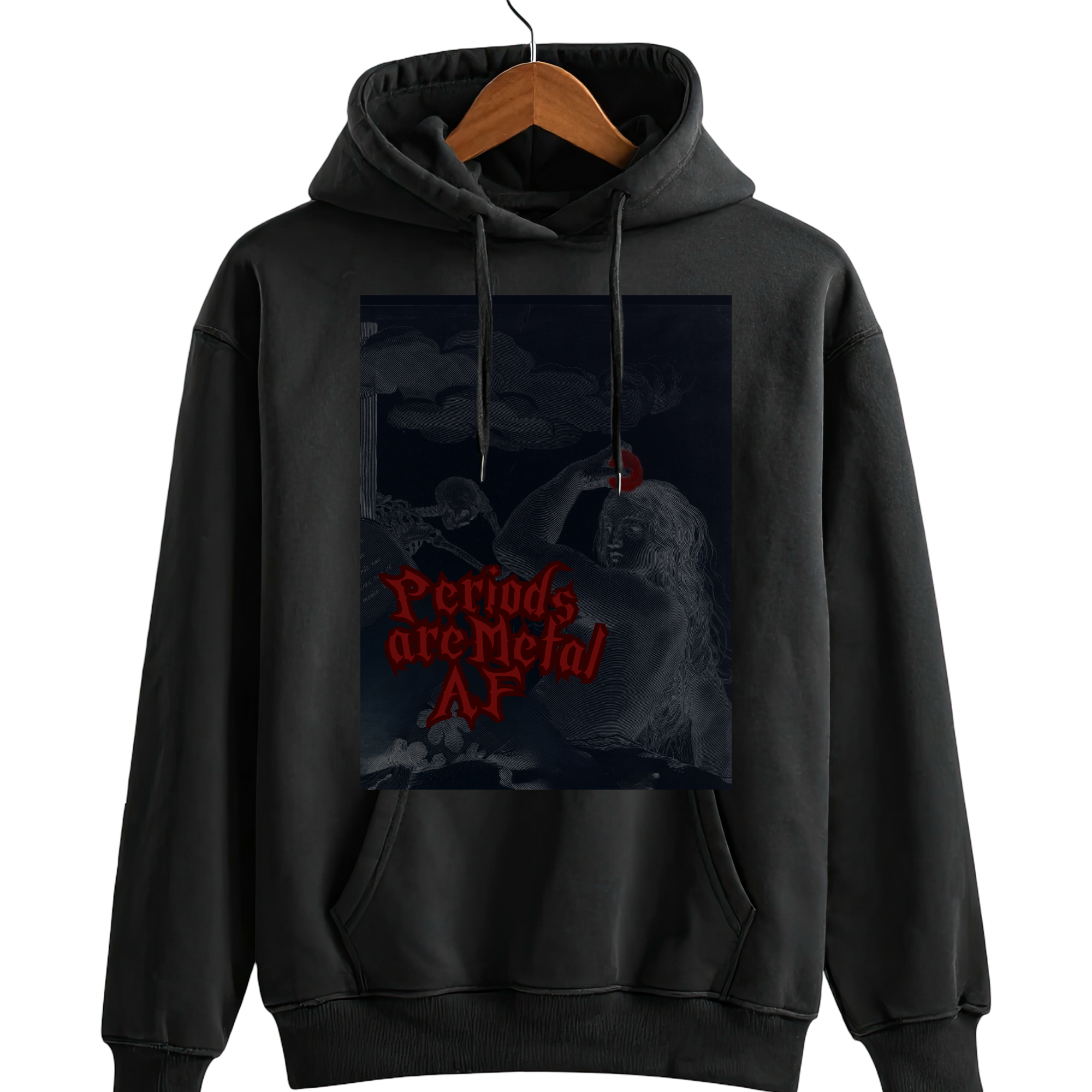 Periods are Metal AF Eve - Hoodie