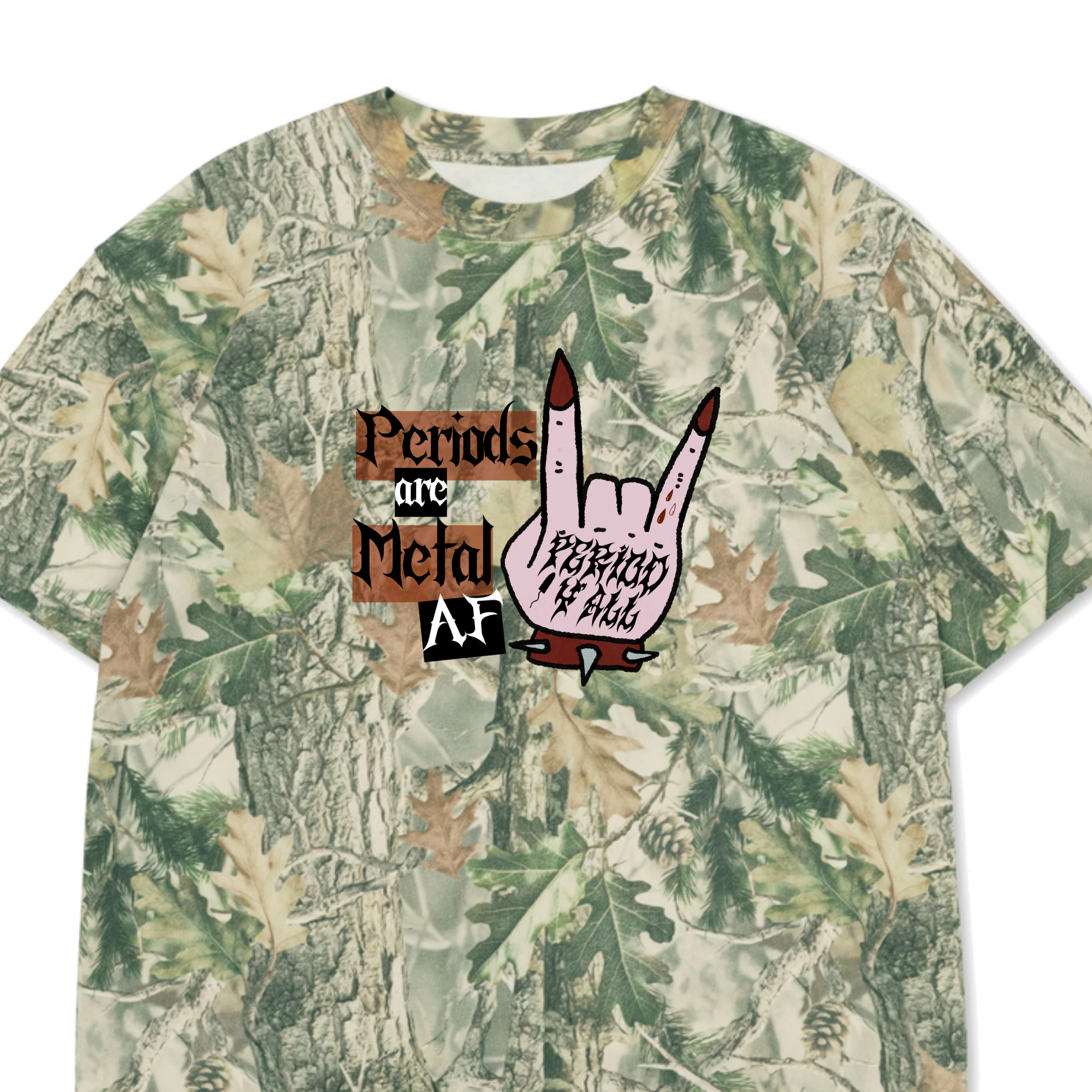 Periods are Metal AF- T-shirt