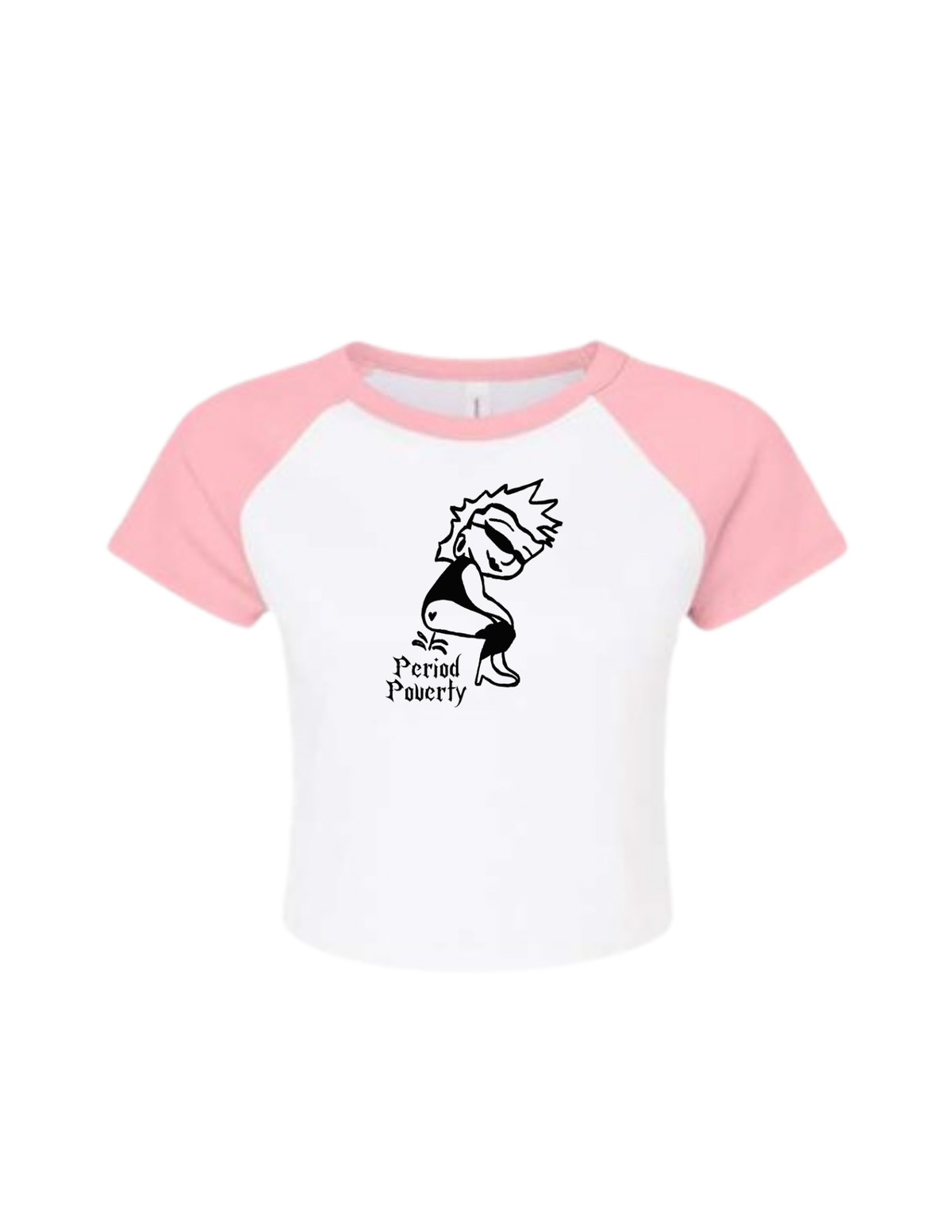 Piss on Period Poverty Baby Tee